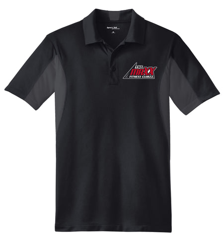 Men's Black/Grey Staff Polo Shirt